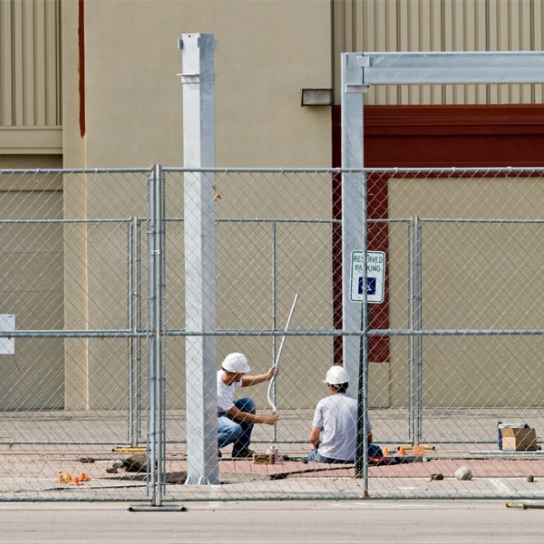 how much time can i lease the temporary fence for my building site or event in Lynden Minnesota